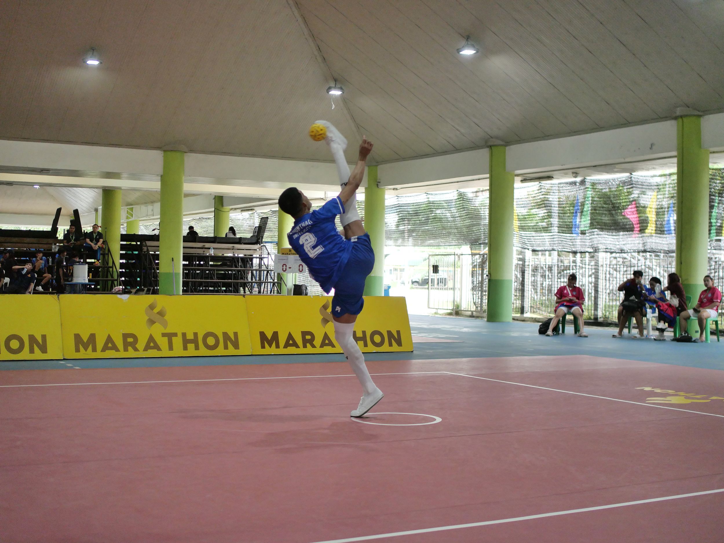 ภาพบรรยากาศการแข่งขันเซปักตะกร้อ “ธัญบุรีเกมส์” วันที่ 18 พฤศจิกายน 2568 รอบบ่าย