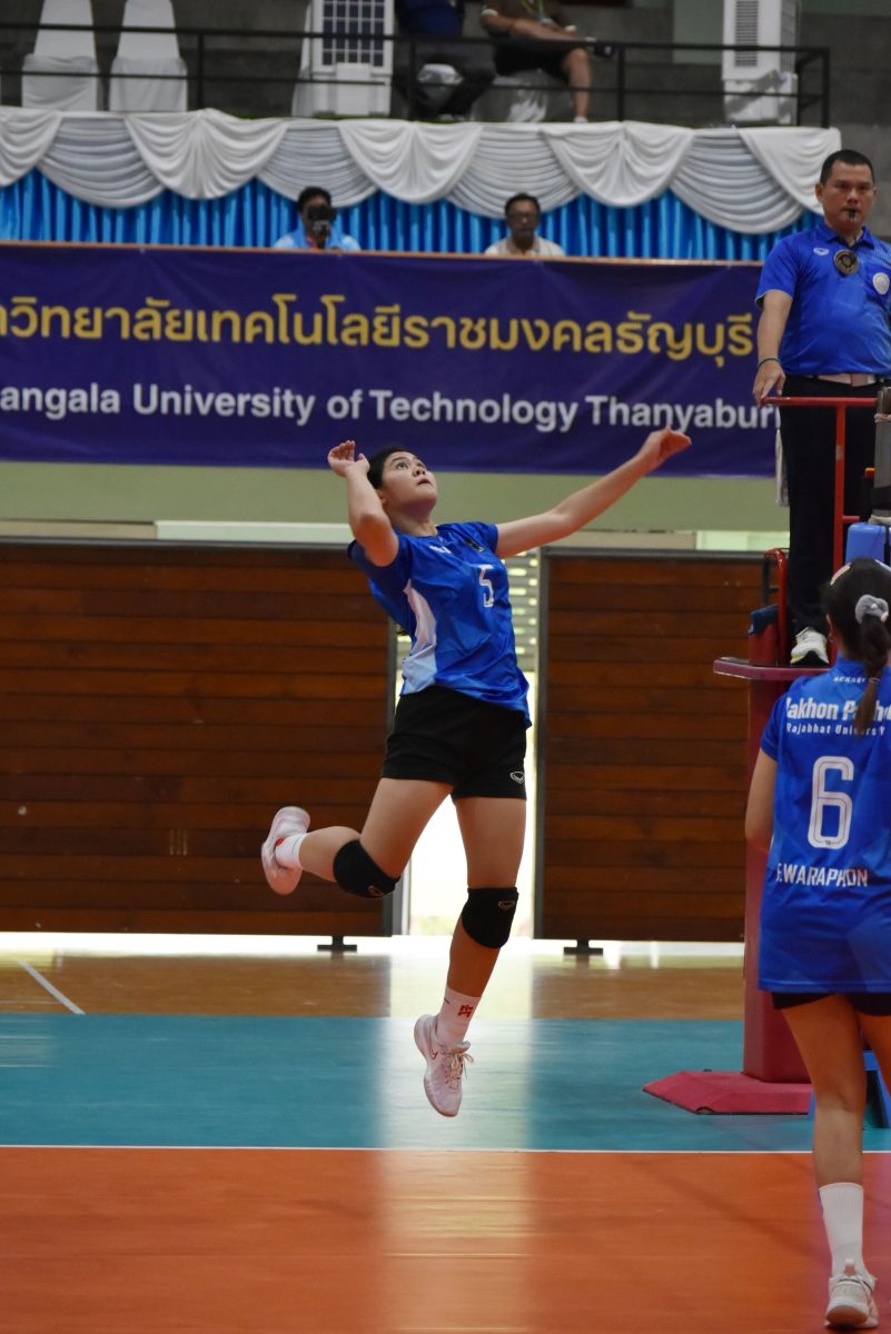 ภาพบรรยากาศการแข่งขันวอลเลย์บอล “ธัญบุรีเกมส์” วันที่ 18 พฤศจิกายน 2568 รอบบ่าย