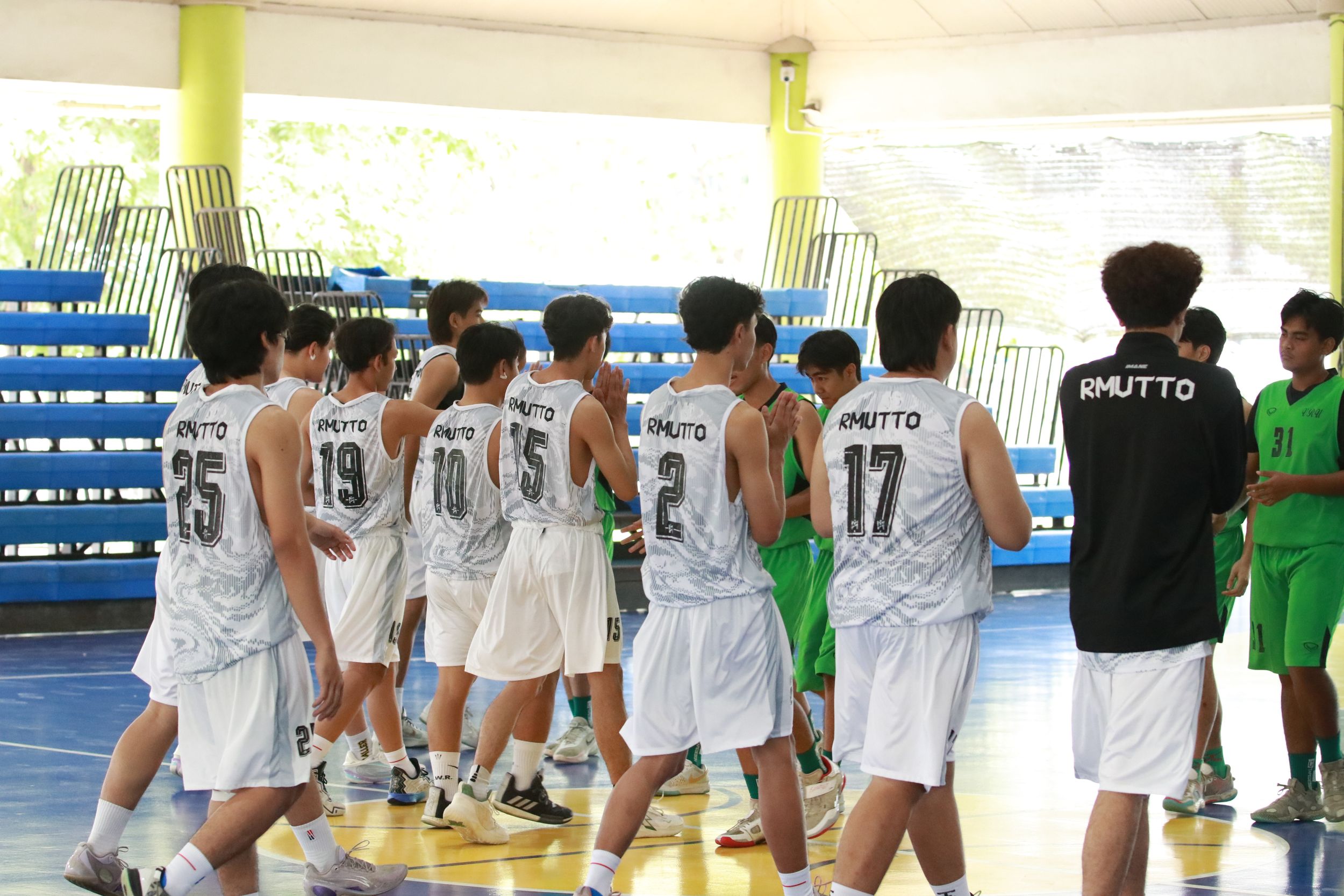 ภาพบรรยากาศการแข่งขันบาสเกตบอล “ธัญบุรีเกมส์” วันที่ 19 พฤศจิกายน 2568 รอบเช้า