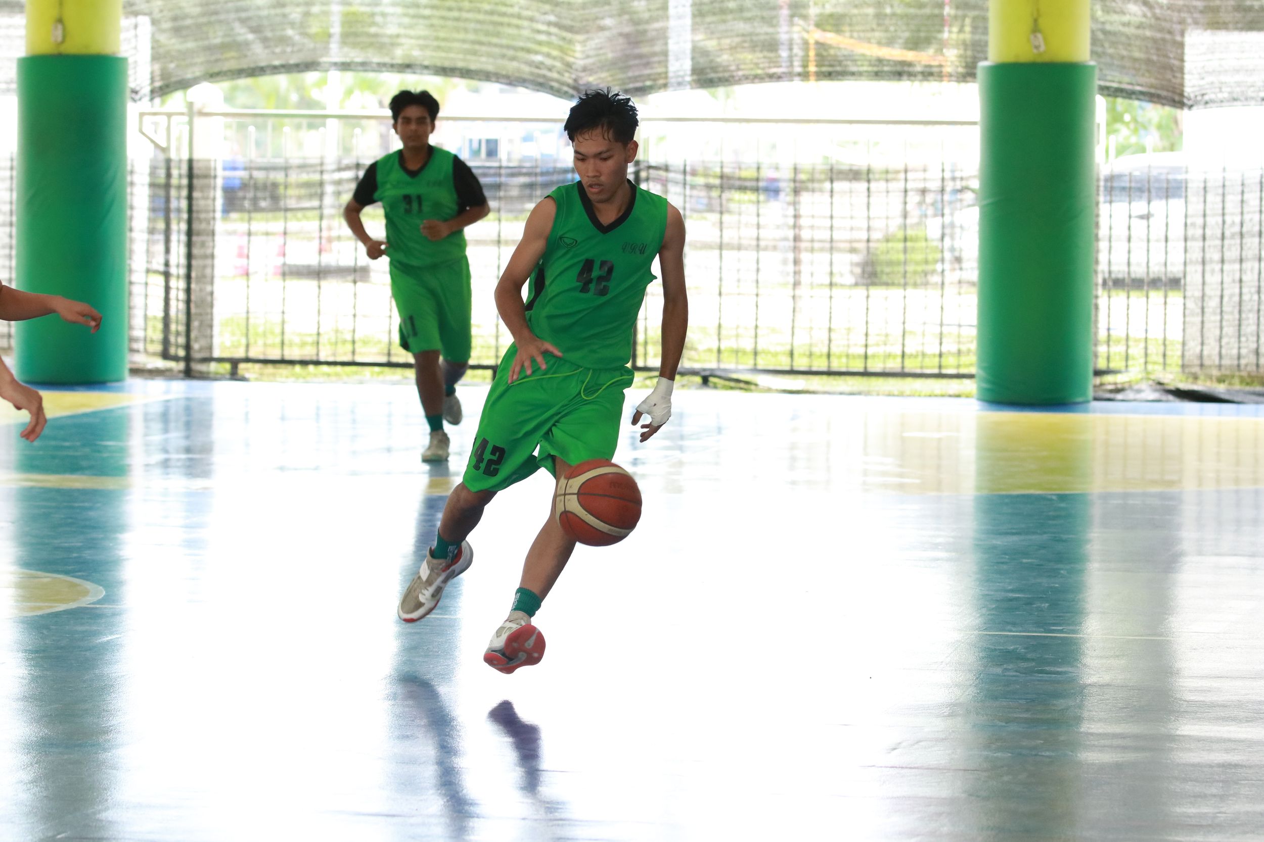 ภาพบรรยากาศการแข่งขันบาสเกตบอล “ธัญบุรีเกมส์” วันที่ 19 พฤศจิกายน 2568 รอบเช้า