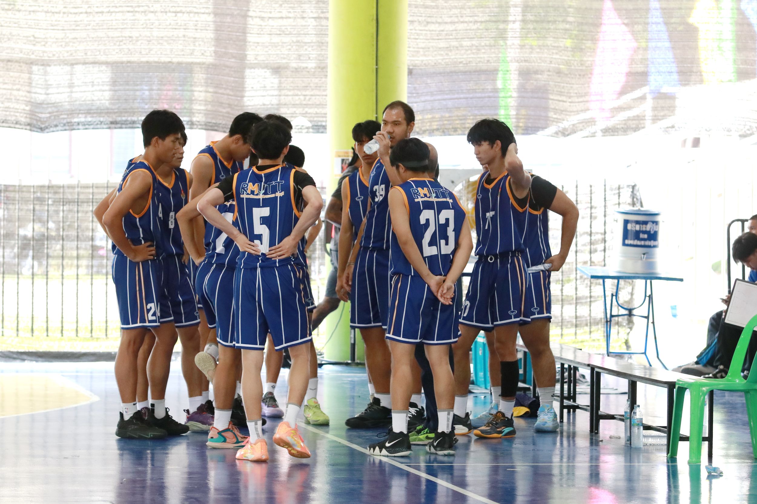 ภาพบรรยากาศการแข่งขันบาสเกตบอล “ธัญบุรีเกมส์” วันที่ 19 พฤศจิกายน 2568 รอบเช้า